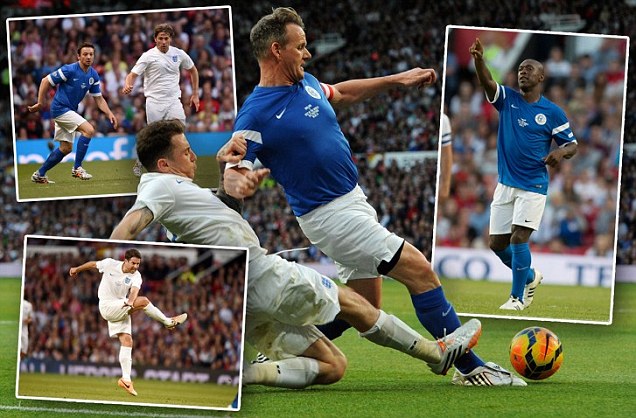 Seedorf Cetak Hat-trick dalam Laga Amal Soccer Aid